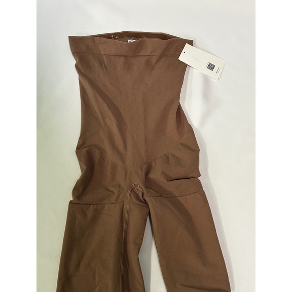 Spanx Shapewear Bodysuit Tummy Control‎ Thigh Slimmer Brown NWT - Picture 5 of 11